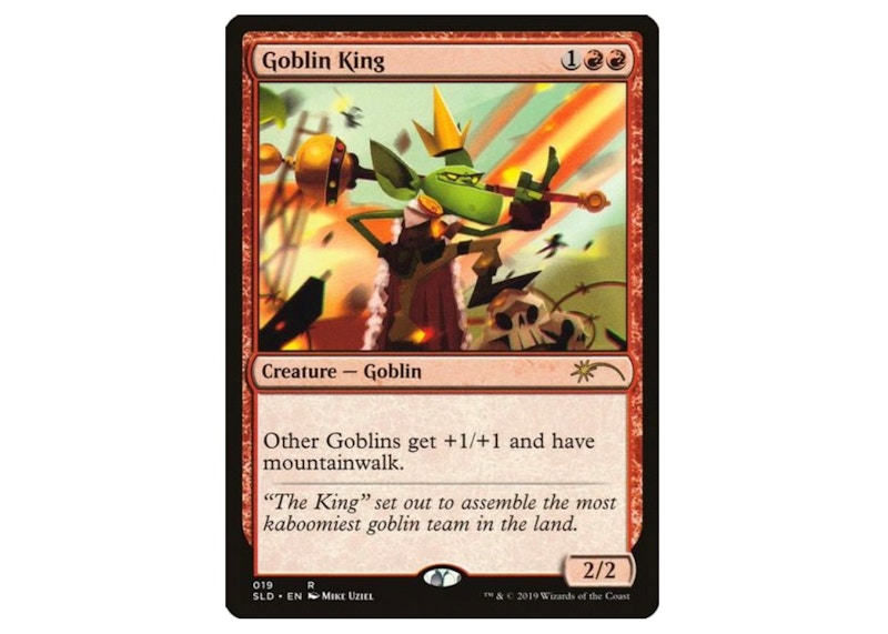 Goblin King Magic: The Gathering TCG Secret Lair Drop Series Rare #19 (Ungraded)