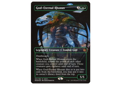 God-Eternal Rhonas (SDCC 2019 Exclusive) Media Promos Mythic #163 (Ungraded)