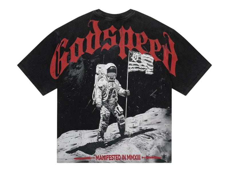 Godspeed Apollo T-shirt Black
