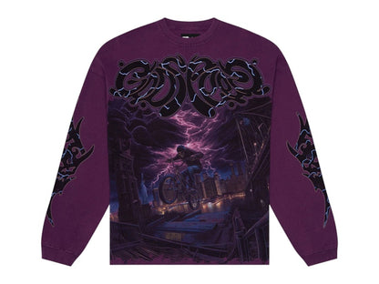 Godspeed B.M.X L/S T-shirt Purple