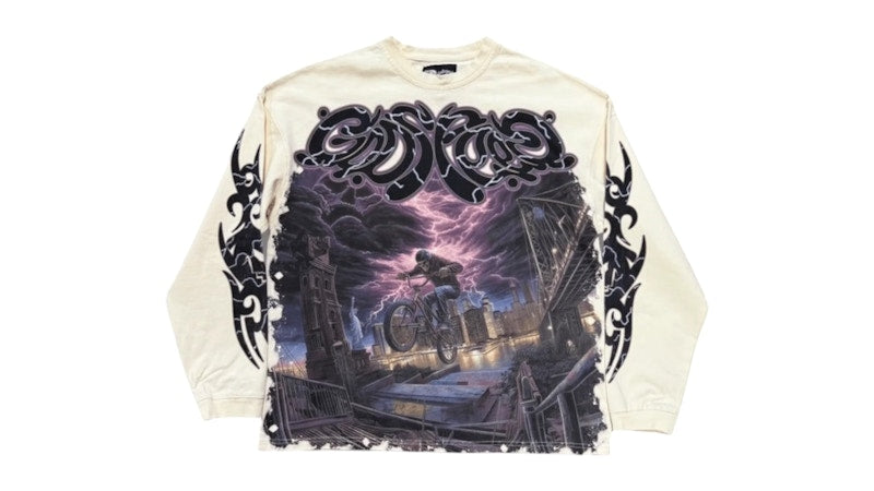 Godspeed B.M.x L/S T-Shirt Bone