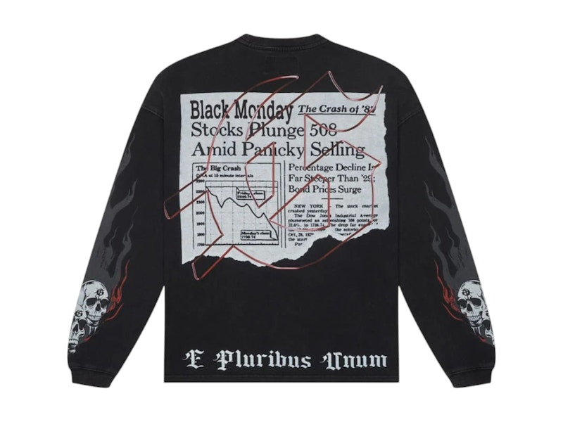 Godspeed Black Monday L/S Tee Black Wash