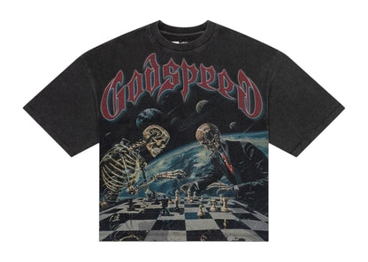 Godspeed Checkmate Thermal T-shirt Grey Wash