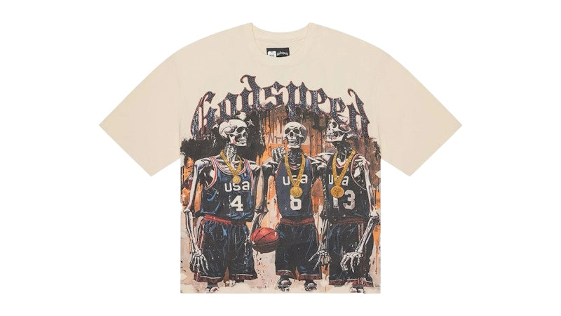 Godspeed Dream Team T-Shirt Bone