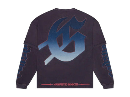 Godspeed Endzone Dual Layered T-shirt Navy Wash