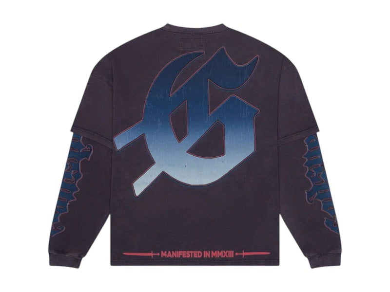 Godspeed Endzone Dual Layered T-shirt Navy Wash