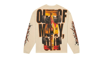 Godspeed F1 Finishline L/S T-Shirt Bone