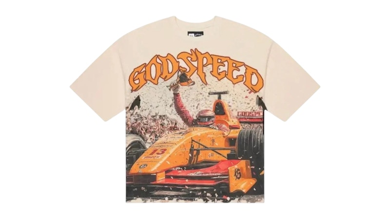Godspeed F1 Finishline T-shirt Bone