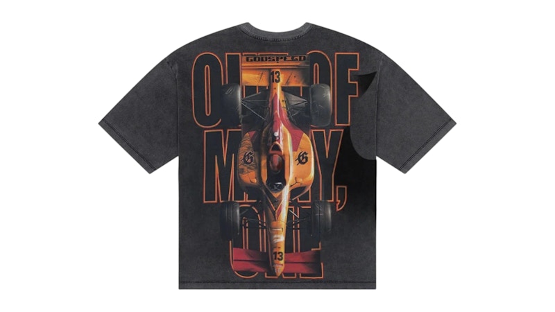 Godspeed F1 Finishline T-shirt Grey Wash
