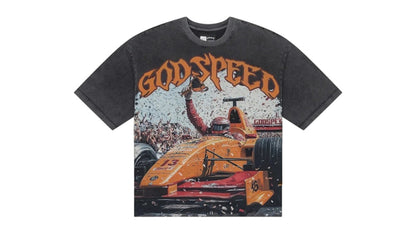 Godspeed F1 Finishline T-shirt Grey Wash