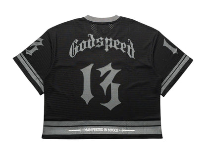 Godspeed First Down Jersey Black/Grey