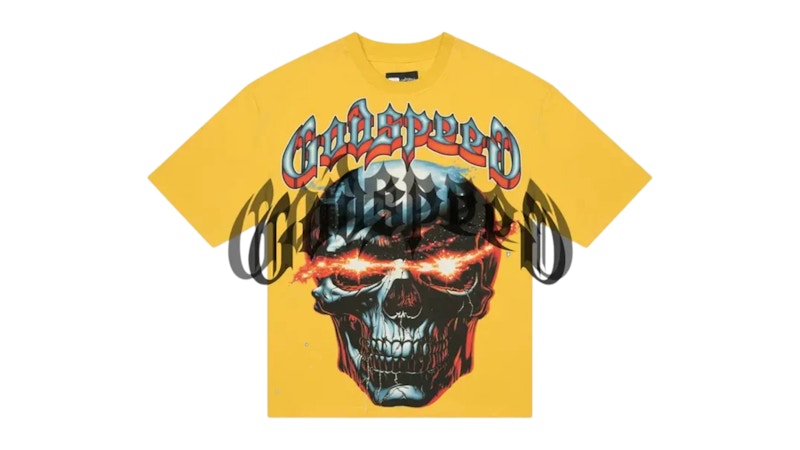 Godspeed Galaxsee T-shirt Yellow