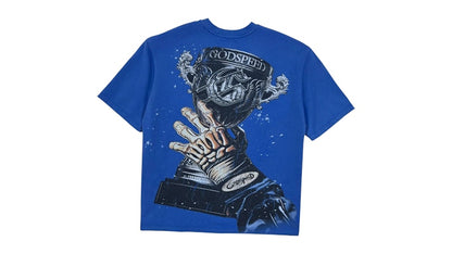 Godspeed Glory Cup Tee Blue