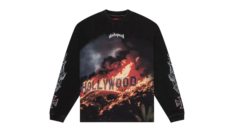 Godspeed Hollywood Inferno L/S T-shirt Black