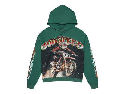 Godspeed Motocross Hoodie Green