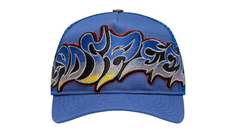 Godspeed Neo Trucker Hat Blue/Yellow/Red