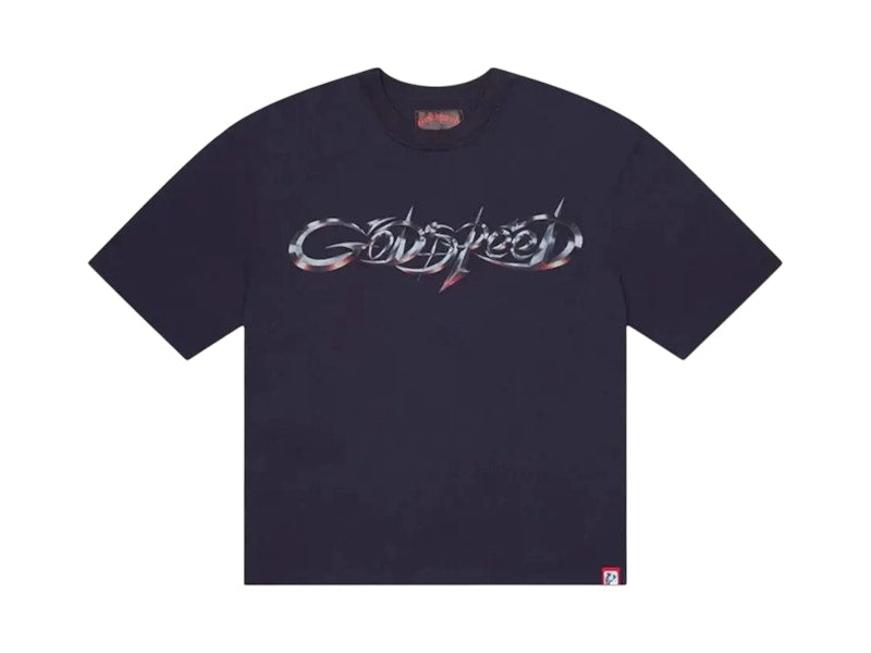 Godspeed New Age Logo T-shirt Navy