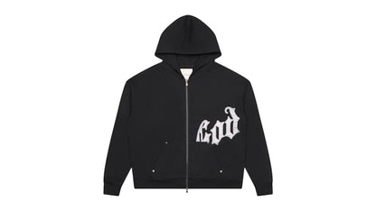 Godspeed OG Logo V2 Sweatsuit Black/Silver Satin