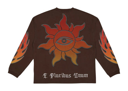 Godspeed On The Run Mocha L/S T-shirt Mocha