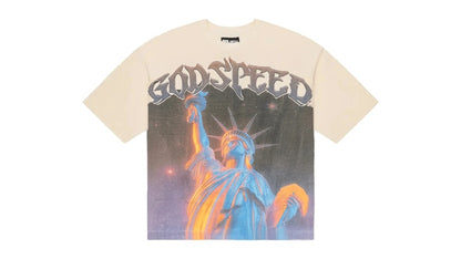 Godspeed Purple City Bone Tee Bone