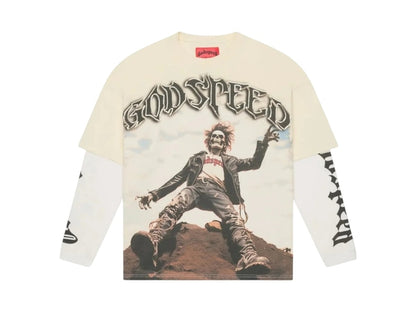 Godspeed Rocker Thermal Layered T-shirt White