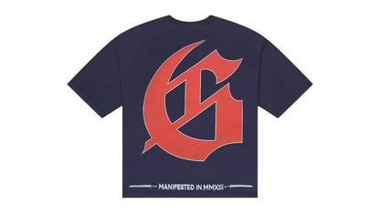 Godspeed Sea Sick T-shirt Navy