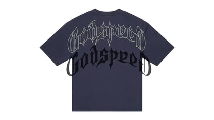 Godspeed Skyline T-shirt Navy Wash