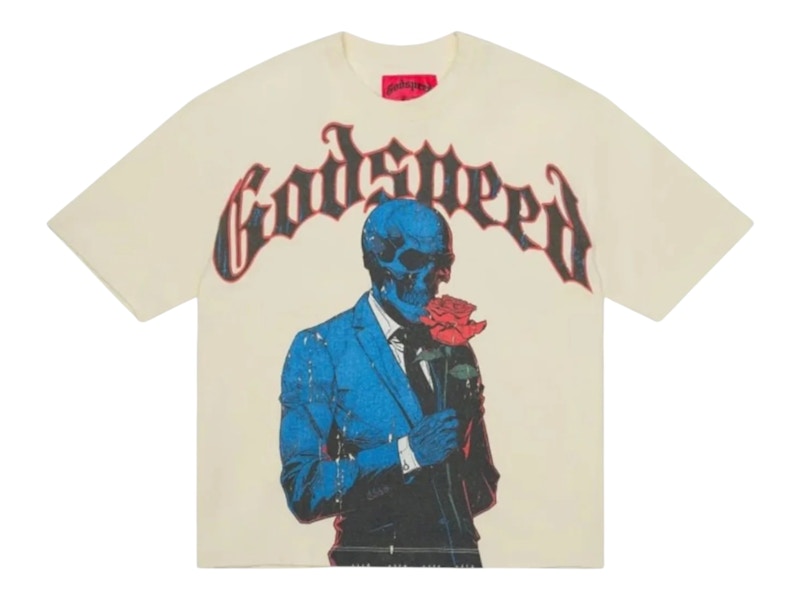 Godspeed Smell the Rose T-shirt Bone