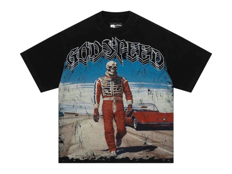 Godspeed Speed Racer T-Shirt Black