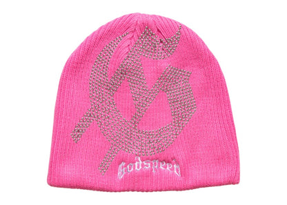 Godspeed Studded Beanie Pink