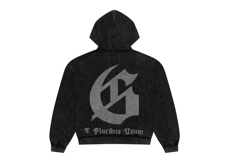 Godspeed Studded OG Logo Hoodie Black Wash