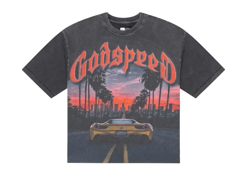 Godspeed Sunset BLVD Tee Grey