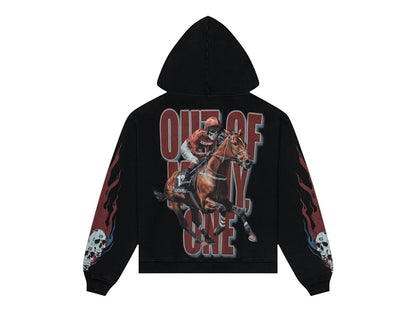 Godspeed Thoroughbred Hoodie Black Wash