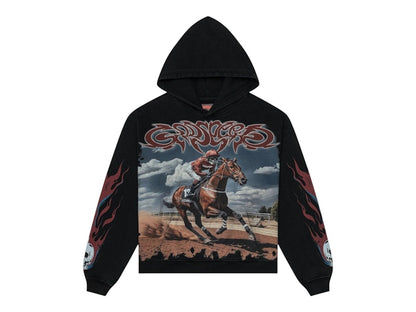 Godspeed Thoroughbred Hoodie Black Wash