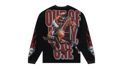 Godspeed Thoroughbred L/S T-Shirt Black Wash