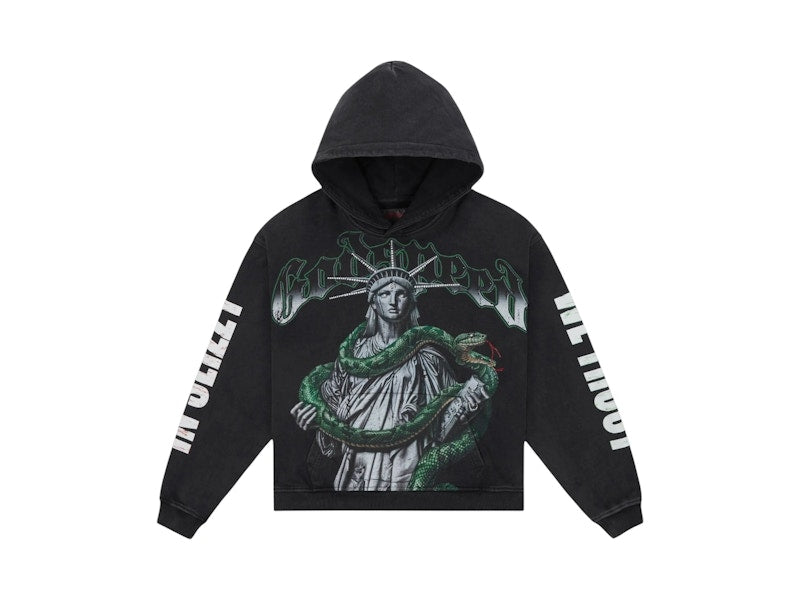 Godspeed Top 5 Slizzy VVS Hoodie Black Wash