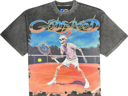 Godspeed Top Spin T-shirt Black Wash