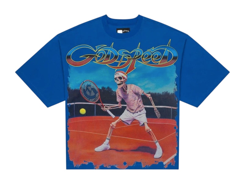 Godspeed Top Spin T-shirt Blue Wash
