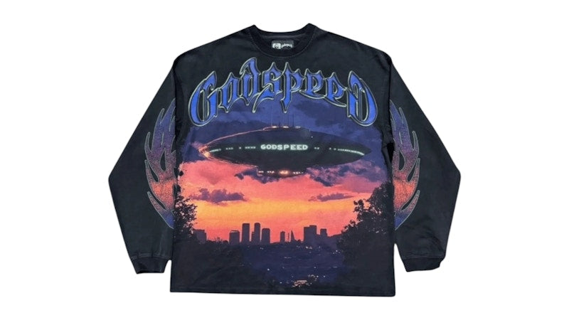 Godspeed U.A.P L/S T-Shirt Black Wash