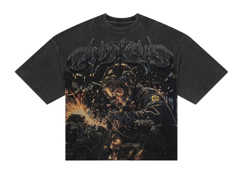 Godspeed Under Construction Thermal T-shirt Grey Wash