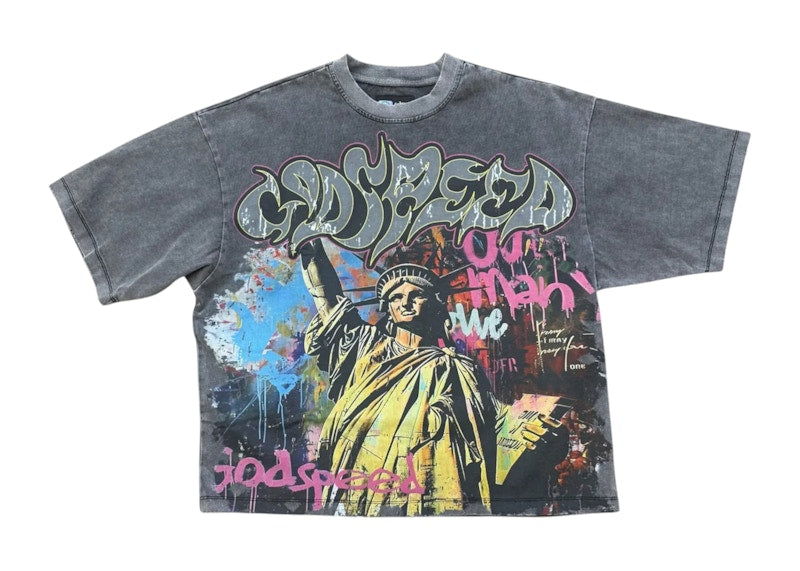 Godspeed Vandal T-shirt Grey Wash