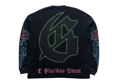 Godspeed Vandal Thermal L/S Tee T-shirt Black Wash
