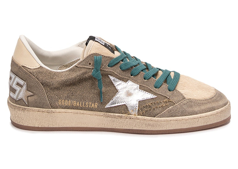 Golden Goose Ball Star Grey Beige