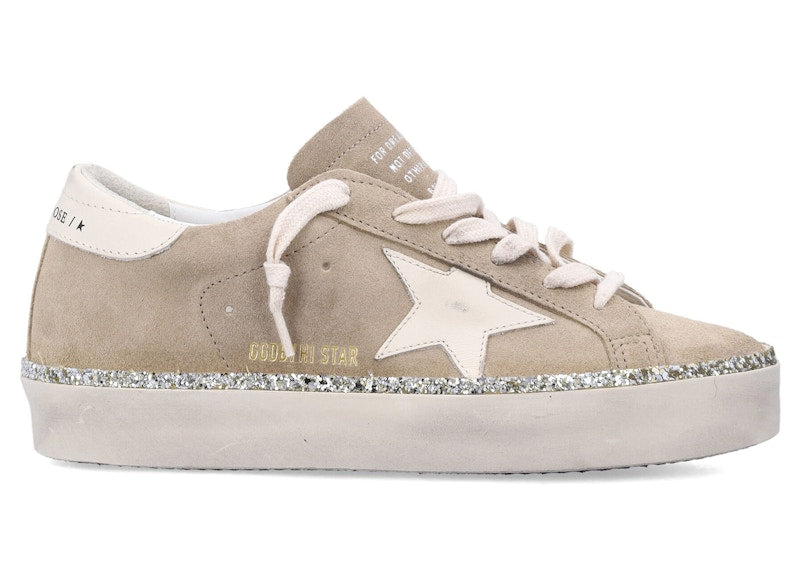 Golden Goose Hi Star Beige (Women's)