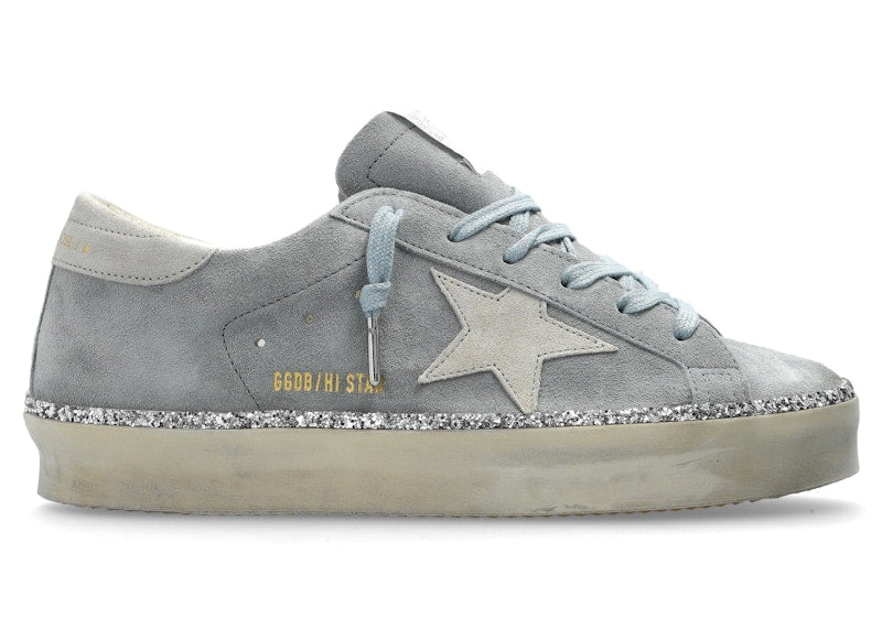 Golden Goose Hi Star Quarry Light Blue Light Grey (Women's)