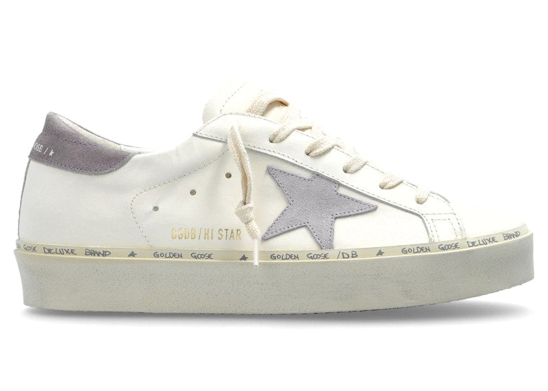 Golden Goose Hi Star White Lillac (Women's)