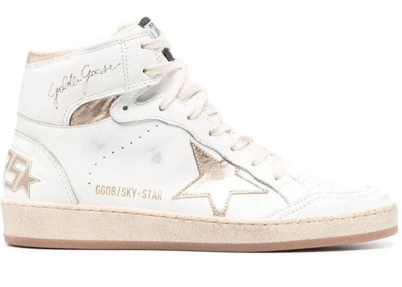 Golden Goose Sky-Star White Gold (Women's)