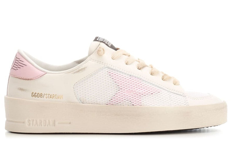 Golden Goose Stardan White Orchid Pink (Women's)