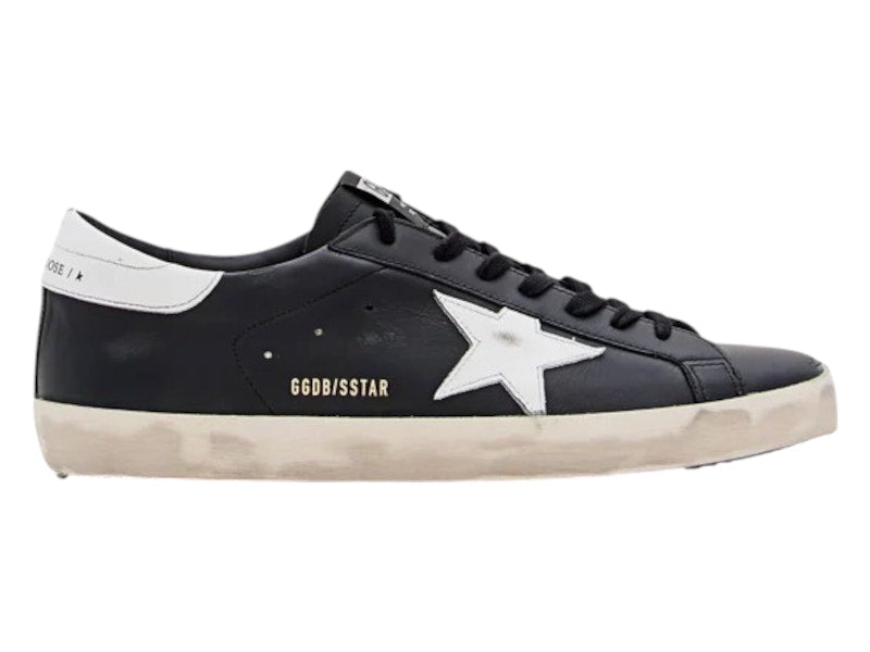 Golden Goose Super-Star Black White SS25