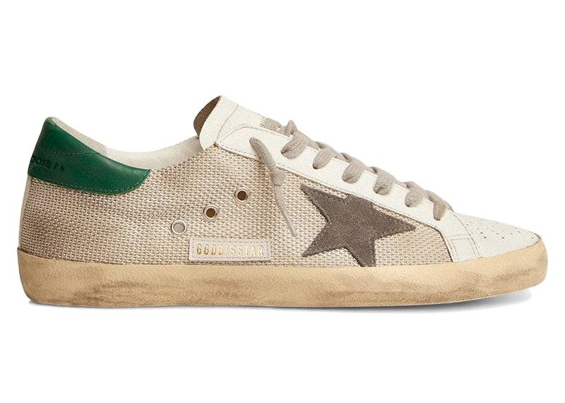Golden Goose Super-Star Light Silver Grey Star